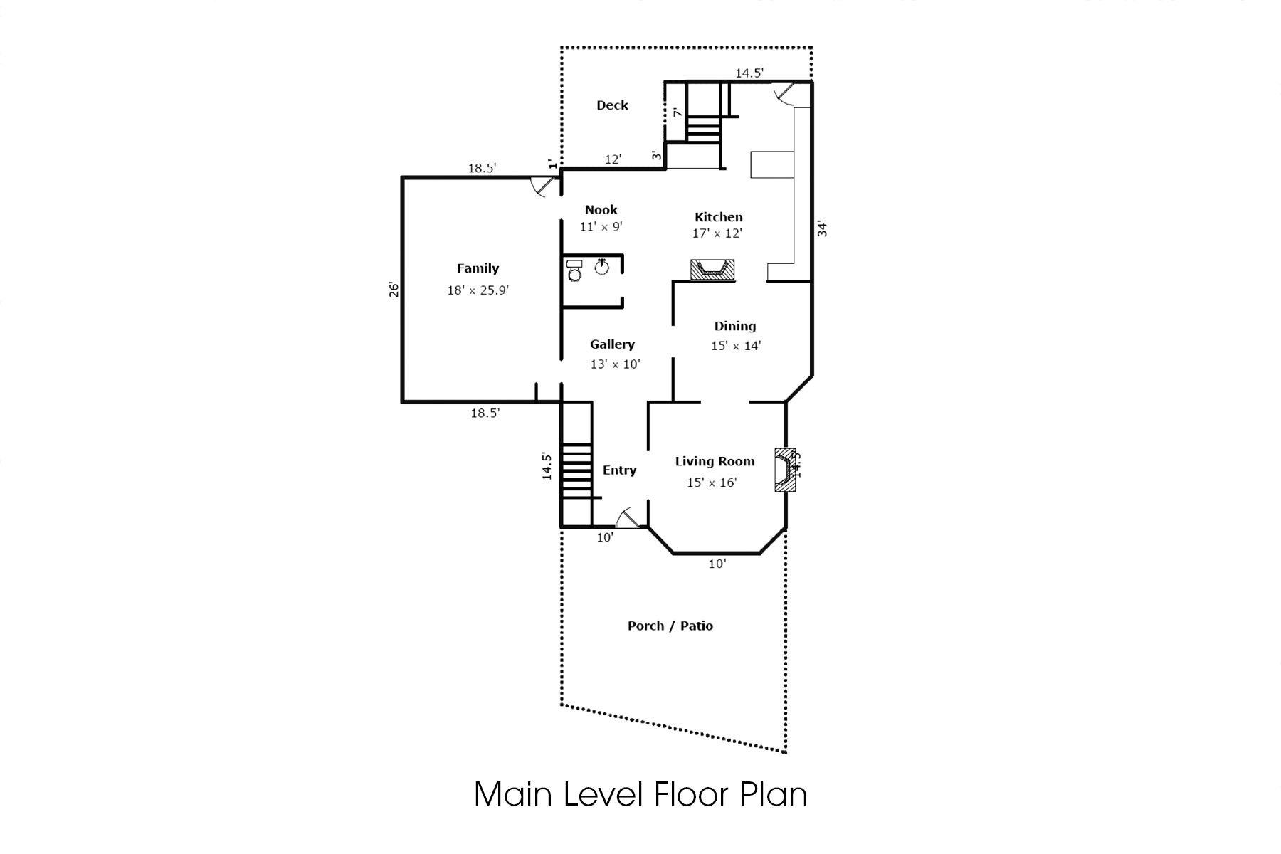 floor plans - main level
